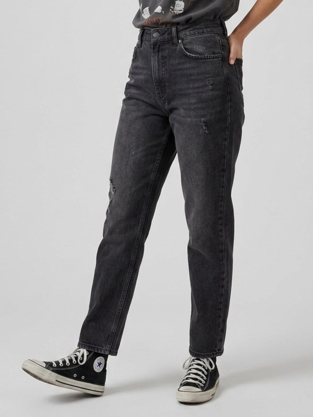 BDG Urban Outfitters Mom High Rise Black Jeans Women’s Size 27